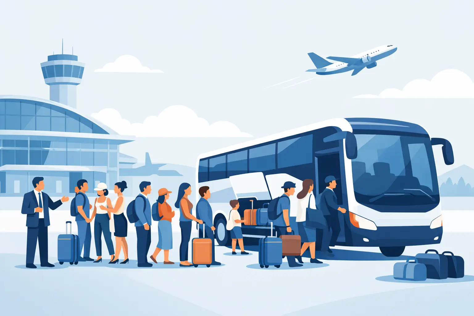 Large Group Airport Transfer Made Simple