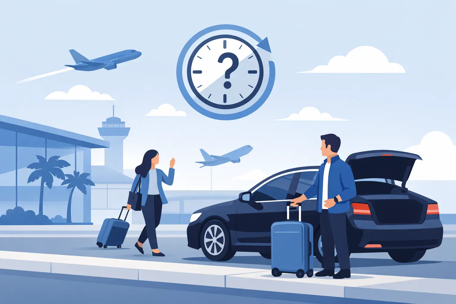 When Should Airport Pickup Arrive?